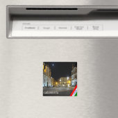 SCL091 CALTANISSETTA, Piazza Garibaldi, Kühlschran Magnet (In Situ (Geschirrspüler))