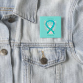 Scleroderma Angel Awareness Ribbon Buttone Button (Beispiel)