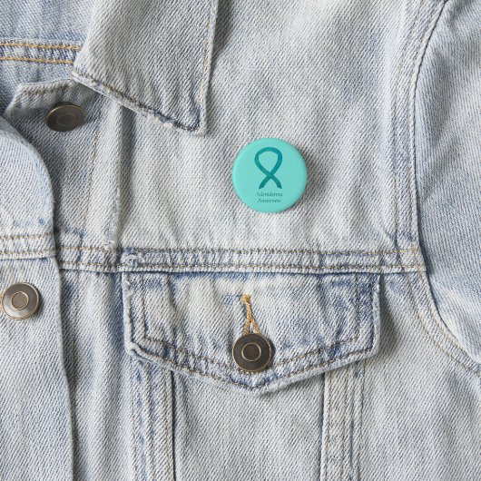 Scleroderma Awareness Ribbon Custom Buttons (Beispiel)