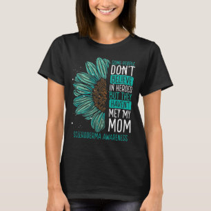 Scleroderma Awareness Ribbon Mom Warrior T-Shirt