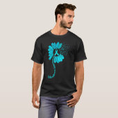 Scleroderma Awareness Ribbon Sonnenblume T-Shirt (Vorne ganz)