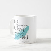 Scleroderma Awareness Tasse (Vorderseite Links)