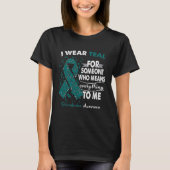 Scleroderma Awareness Warrior Support Survivor T-Shirt (Vorderseite)