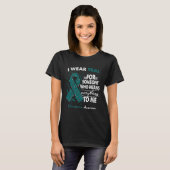 Scleroderma Awareness Warrior Support Survivor T-Shirt (Vorne ganz)
