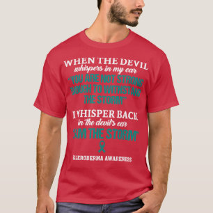 Scleroderma-Bewusstsein Ich bin der Sturm in diese T-Shirt