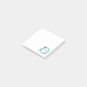 Scleroderma-Bewusstseinsnotizen Post-it Klebezettel (angewinkelt)