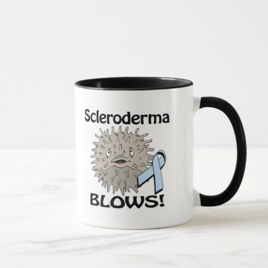 Scleroderma bläst das Bewusstsein Tasse (Rechts)