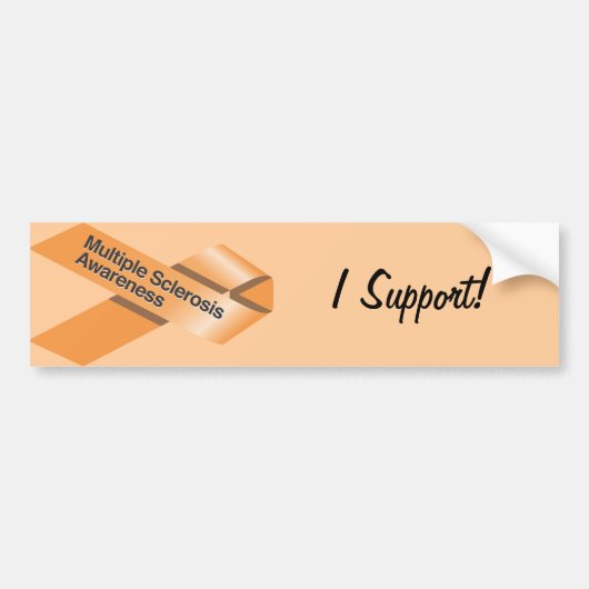 Sclerosis Awareness Bumper Sticker Autoaufkleber (Vorne)