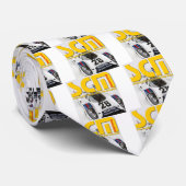 Scm Martini laufendes Schlitz-Auto-Logo Krawatte (Gerollt)