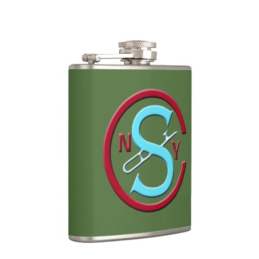 SCNY Flasche Flachmann (Rechts)