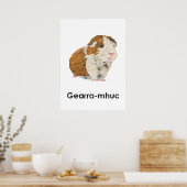 Sco - Gearra-mhuc-Poster Poster (Küche)