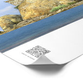 Scoglio di Forte Marezza Poster (Ecke)