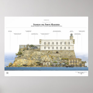 Scoglio di Forte Marezza Poster