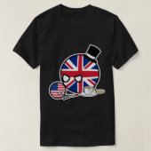 Scolding UKball USAball Polandball Countryball T-Shirt (Design vorne)