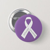 Scoliose Awareness Ribbon Button (Vorne & Hinten)