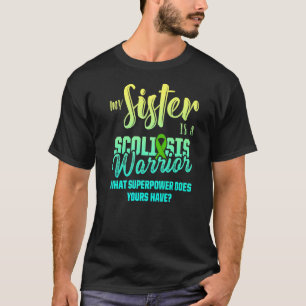 Scoliose Awareness Scoliotic Warrior Survivor 11 T-Shirt