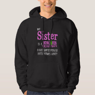 Scoliose Awareness Scoliotic Warrior Survivor 8 Hoodie