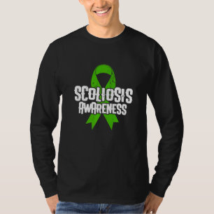 Scoliose Awareness Scoliotic Warrior Survivor T-Shirt