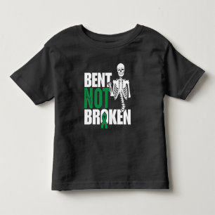 Scoliose Bewusstsein Medizinische Gesundheit Zurü Kleinkind T-shirt