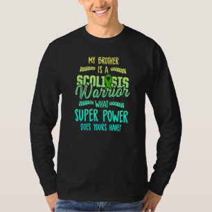 Scoliose Bewusstsein Scoliotic Warrior Survivor 5 T-Shirt