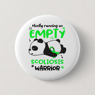 Scoliosis Awareness Month Ribbon Geschenke Button
