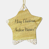 Scoliosis Warrior Christmas Keramik Ornament (Links)