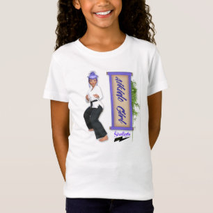 Scolletta "Aikido-Mädchen" Babydoll T T-Shirt