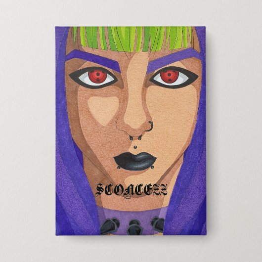 Sconcezz-Logo Button (Vorderseite)