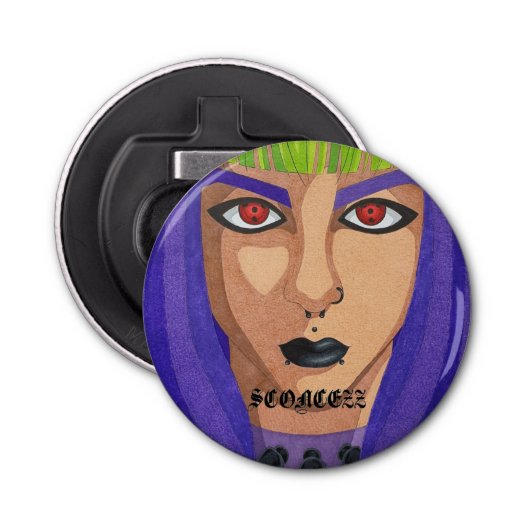 Sconcezz-Logo Flaschenöffner (Vorderseite)