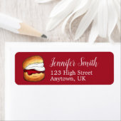 Scone Clotted Cream Jam Tea Shoppe Café Bäckerei (Insitu)