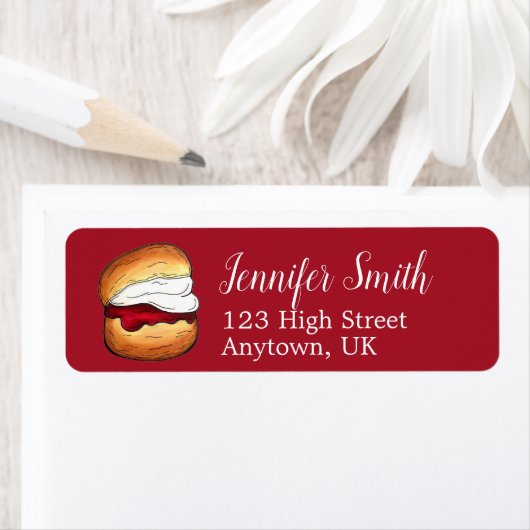 Scone Clotted Cream Jam Tea Shoppe Café Bäckerei (Insitu)