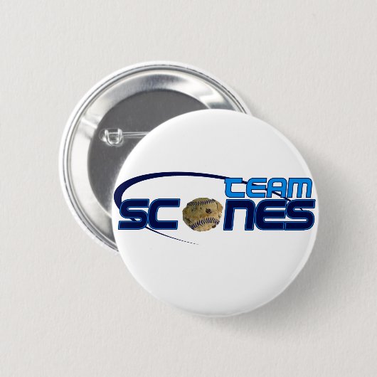 Scone Ihre Tasche oder Shirt Button (Vorne & Hinten)