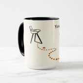 Scone-Krümelpfad-Labyrinth-Liebe-Ewig Tasse (Vorderseite Links)