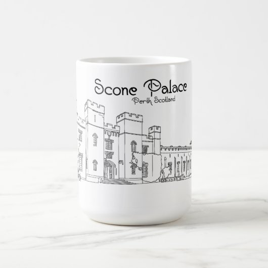 Scone Palace, Perth, Schottland Kaffeetasse (Mittel)