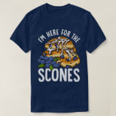 Scones Backen Funny Food T-Shirt (Design vorne)