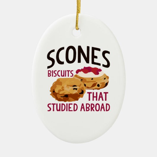 Scones Keramikornament (Vorne)