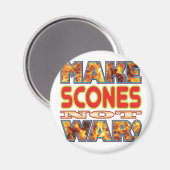 Scones machen X Magnet (Vorderseite/Rückseite)