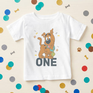Scooby-Doo 1. Geburtstag Baby T-shirt