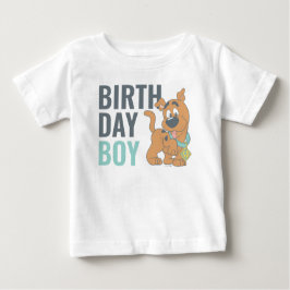 Scooby-Doo 1. Geburtstagskinder-Baby-T - Shirt