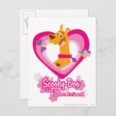 Scooby-Doo A Girl's Best Friend Postkarte (Vorne/Hinten)