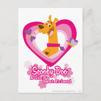 Scooby-Doo A Girl's Best Friend Postkarte