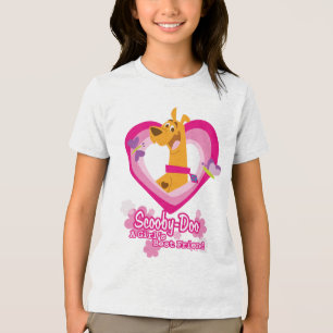 Scooby-Doo A Girl's Best Friend Tri-Blend Shirt