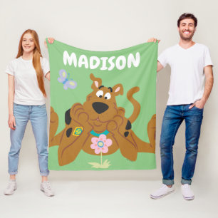 Scooby-Doo Admiring-Blume Fleecedecke