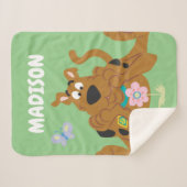 Scooby-Doo Admiring-Blume Sherpadecke (Vorderseite (Horizontal))