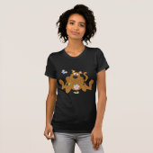 Scooby-Doo Admiring-Blume T-Shirt (Vorne ganz)