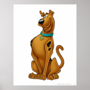 Scooby-Doo Airbrush-Pose Poster