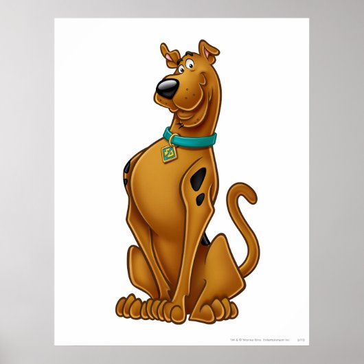 Scooby-Doo Airbrush-Pose Poster (Vorne)