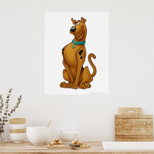 Scooby-Doo Airbrush-Pose Poster (Küche)