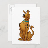 Scooby-Doo Airbrush-Pose Postkarte (Vorne/Hinten)