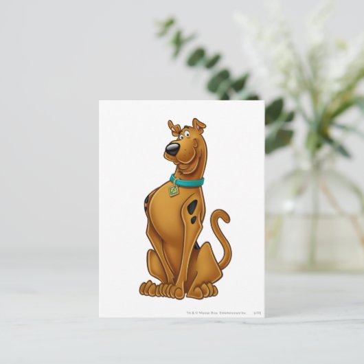 Scooby-Doo Airbrush-Pose Postkarte (Stehend Vorderseite)